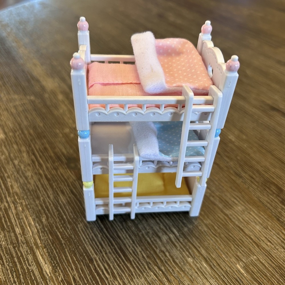 Sylvanian Families Dollhouse BEDROOM BUNK BED Furniture‎ Figure Toy Calico Epoch